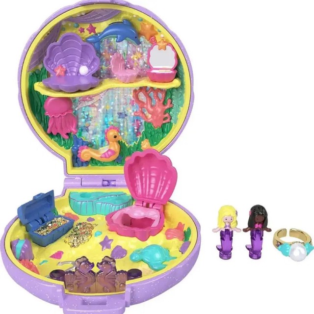Mattel Polly Pocket Mermaid Ornament Figure Toys & Games