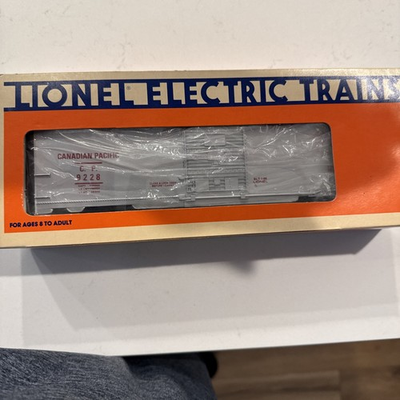 #ad Lionel O #6 9228 CP Canadian Pacific Operating Box Car NIB T97 $27.00