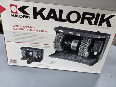 NEW KALORIK SB 36580 Portable Hand Free Automatic Electric Shoe Polisher JCX- 12