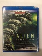 Alien: 6-Film Collection Blu-ray  Digital Code SEALED little case damage