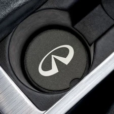 Infiniti Soapstone Car Coaster – Vehicle Interior Accessory 