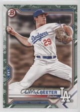 2021 Bowman Prospects Camo Border Clayton Beeter #BP-16 6f8