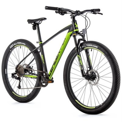 27.5 Zoll Mountainbike Leader Fox Esent 8 Gang S-Ride schwarz-grün RH 46cm