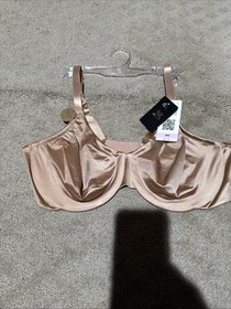 Wacoal Roebuck Inner Sheen Full Figure Underwire Bra. 855397. Sz 38D. NWT!