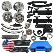 Timing Chain Kit Camshaft Gear Tool Fit Jaguar Land Rover F-Pace Discovery 5.0L