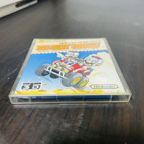 Famicom Grand Prix ll 3D Hot Rally Nintendo Disk System 1988 Racing Retro - Picture 9 of 24