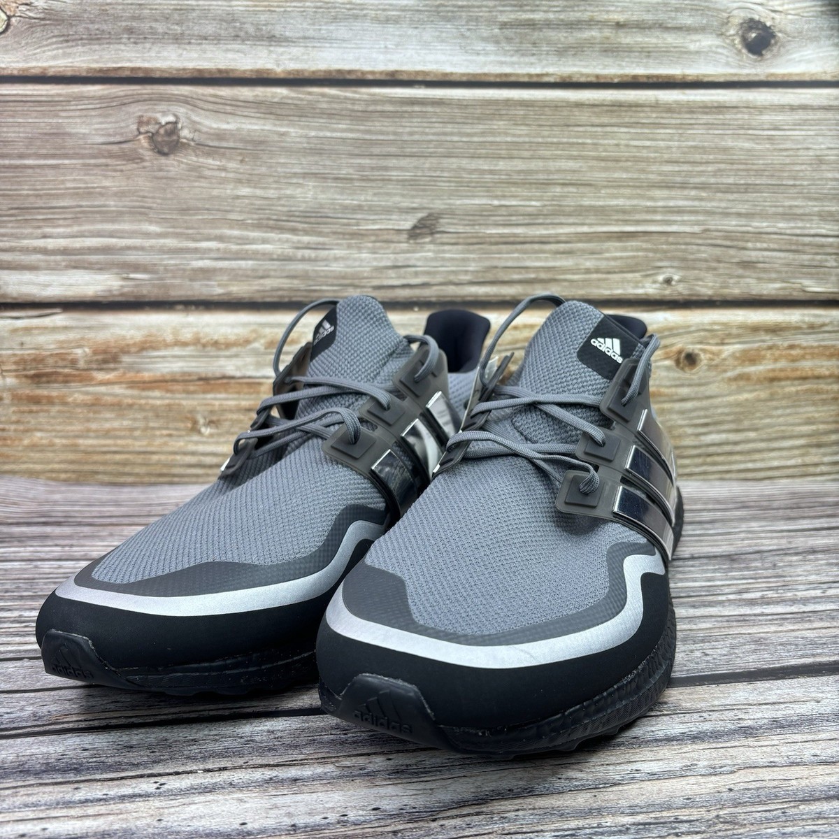 Size 18 Adidas UltraBoost Silver Metallic for sale online