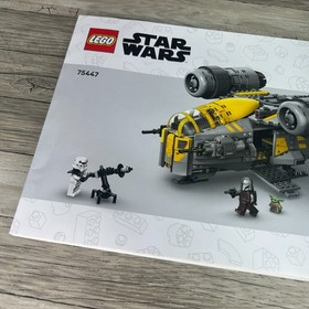 Lego Star Wars The Razor Crest 75447 Instructions Manual ONLY Book Directions