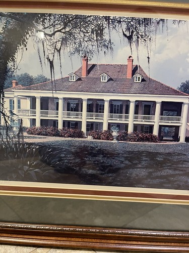 James Kendrick III D’Estrehan PLANTATION Lithograph Print #321/995 SIGNED - Picture 8 of 21