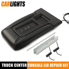 Wireless Charging Armrest Center Console Lid New Fit For 99-07 Silverado Sierra