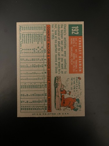 Tarjetas de colección de los Orioles de Baltimore Charley Beamon y otras MLB - Imagen 18 de 20
