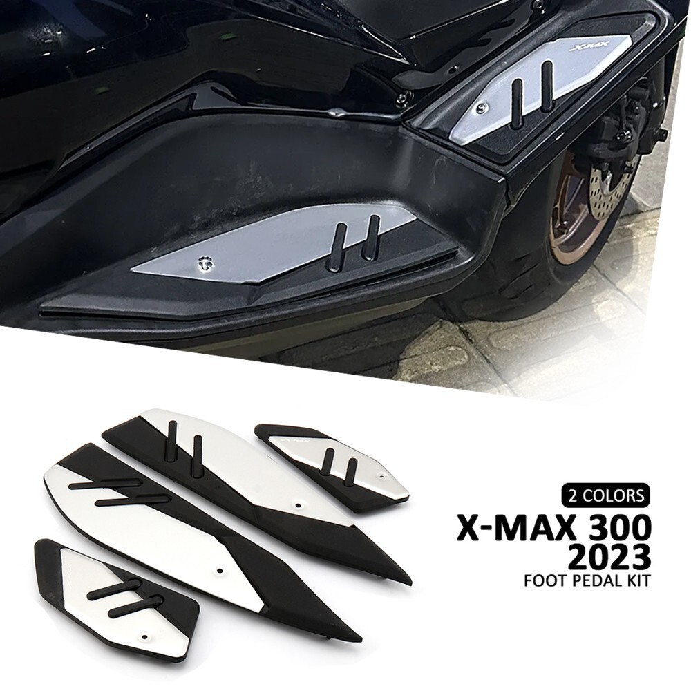 Footpads Front Rear Pegs Plate Pedal Skid Proof For Yamaha X-MAX