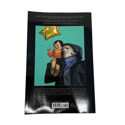 Image Comics Saga Volume 4 Graphic Novel Book Vaughan Staples - Imagen 3 de 4