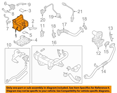 HYUNDAI OEM 17-22 Ioniq Emission Components-Vapor Canister 31420G2500