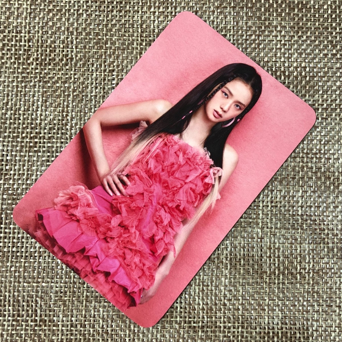 BLACKPINK JISOO ジス　タレントカード トレカ　BORNPINK BLACKPINK JISOO [Born Pink Makestar POB] Official Photocard