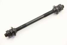 Eje trasero bicicleta M10 170 mm velocidad única negro con D