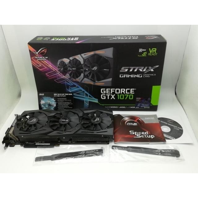 PCパーツ ASUS  STRIX-GTX1070-GAMING Asus Strix-Gtx1070-8G-Gaming Graphics Card - STRIX-GTX1070