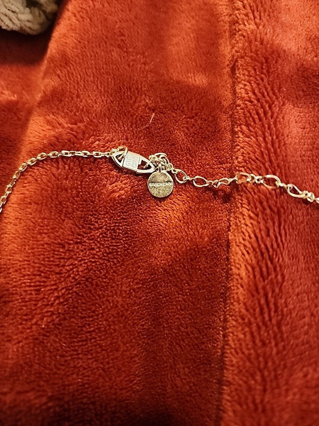 Givenchy Single Circle Crystal Rhinestone Pendant… - image 2