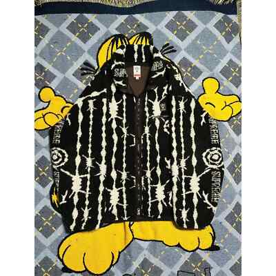 Vintage Supreme x South2 West8 Fleece Barbed Wire jacket | eBay