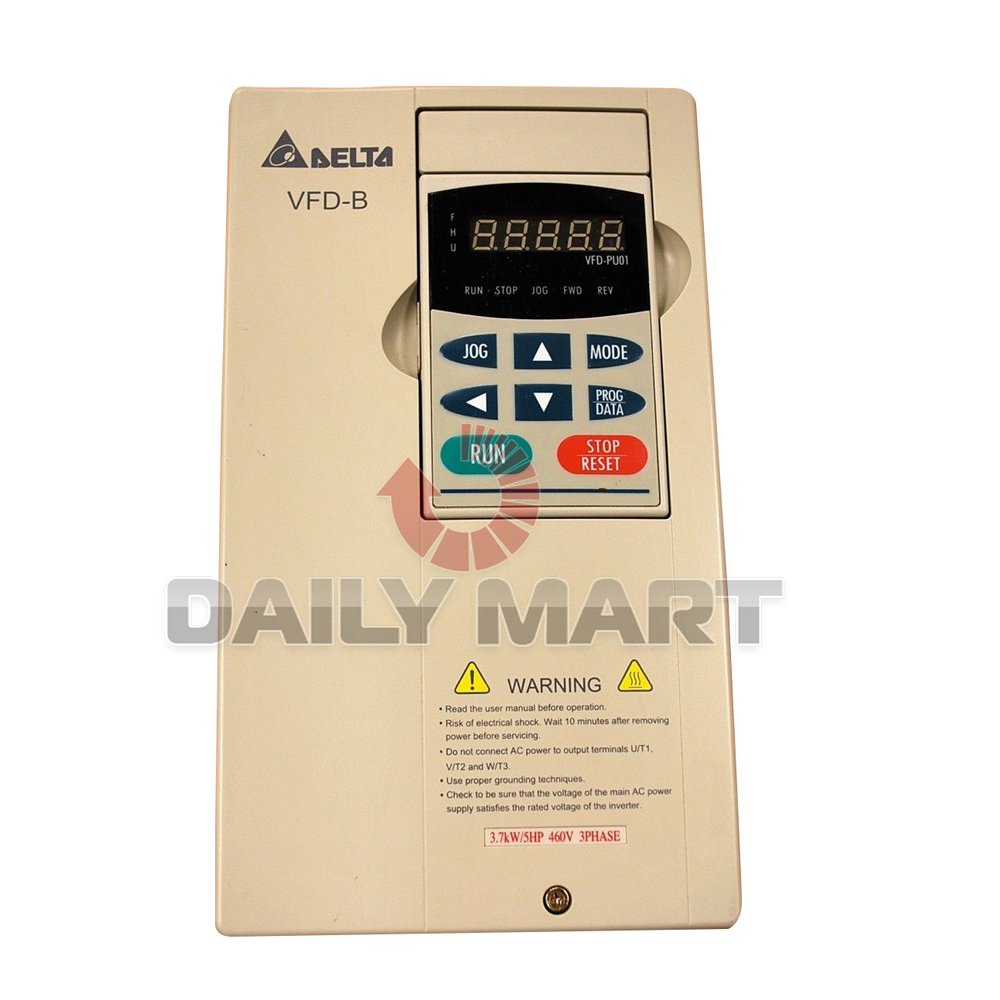 Brand New Delta VFD037B43A AC Drive VFD B Inverter 5HP 460V Sensorless Vector