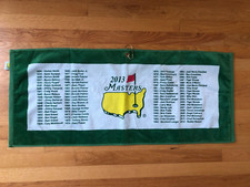 2013 Augusta Georgia Masters Golf Towel 38 x 16 - Great Souvenir