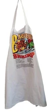 Outdoor Barbecue Cooking Apron Shrimp Recipe Mens Womans Cotton Unisex 