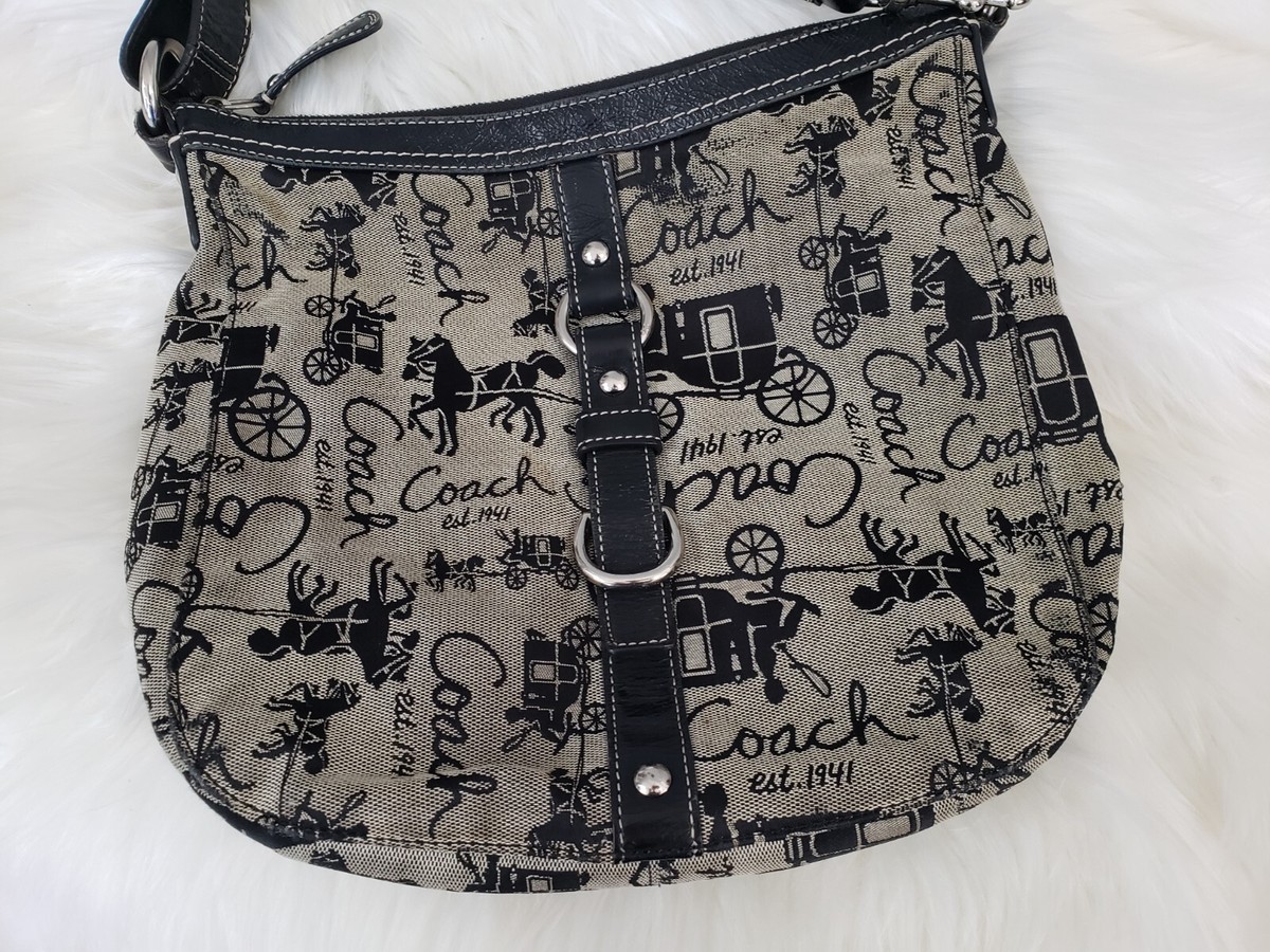 COACH CHELSEA HORSE & CARRIAGE DUFFLE 14036 CROSSBODY