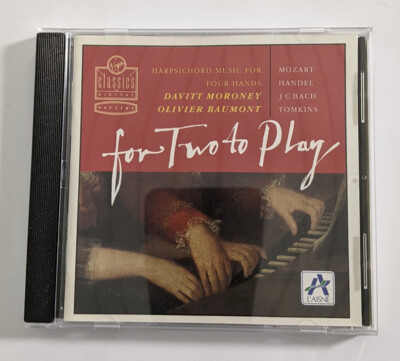 Davitt Moroney Olivier Baumont - For Two To Play  Harpsichord Four Hands    CD
