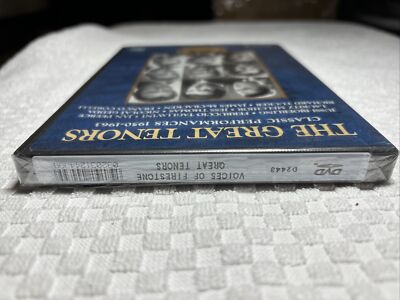 The Great Tenors: Classic Performances 1950-1963 (DVD)*New*Sealed