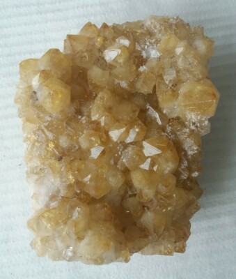 Quality Cut Base Citrine Crystal Cluster  17 cm. 2.73 kg Brazil