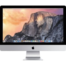Apple iMac 27" 256GB SSD, Intel Core i5 4th Gen., 3.50 GHz, 8GB Silver -...