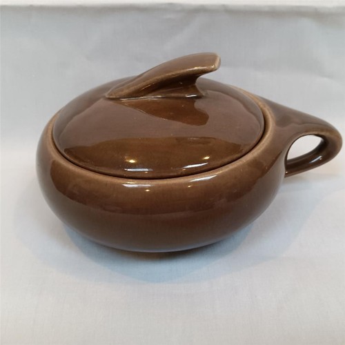 Vtg Laurel of California LIFE 3 Lidded Soup Crock Bowls Desert Brown MCM MOD USA - Picture 10 of 14
