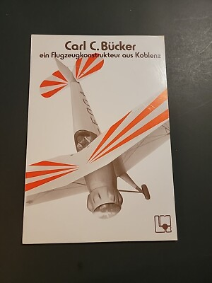 #ad Rhineland Palatinate aviation aircraft designer Carl Clemens Bücker from Koblenz $43.88