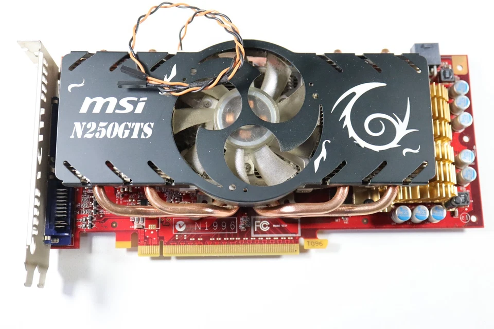 MSI Scheda video NVIDIA N250GTS - 2D1G 1gb DDR3 - Immagine 2 di 4