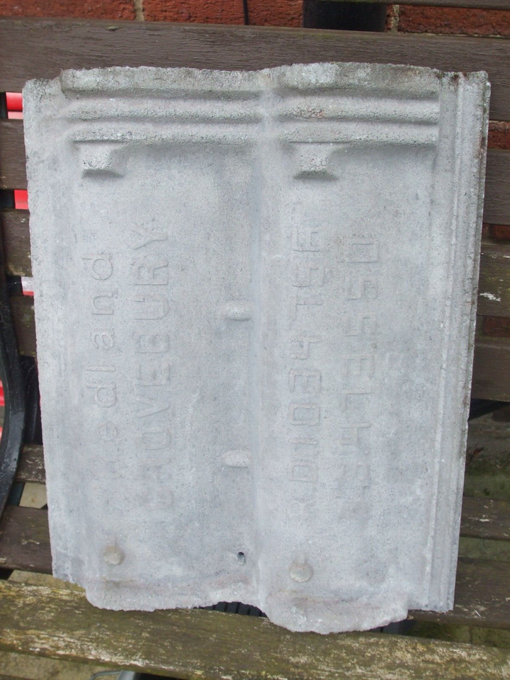 78 REDLAND GROVEBURY GREY RECLAIMED ROOF TILES COLLECT LIVERPOOL 25