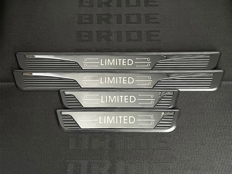 Para Jeep Grand Cherokee Accesorios Alféizar Puerta Coche Cubierta Desgaste Placa Protectores Foto 2 de 4