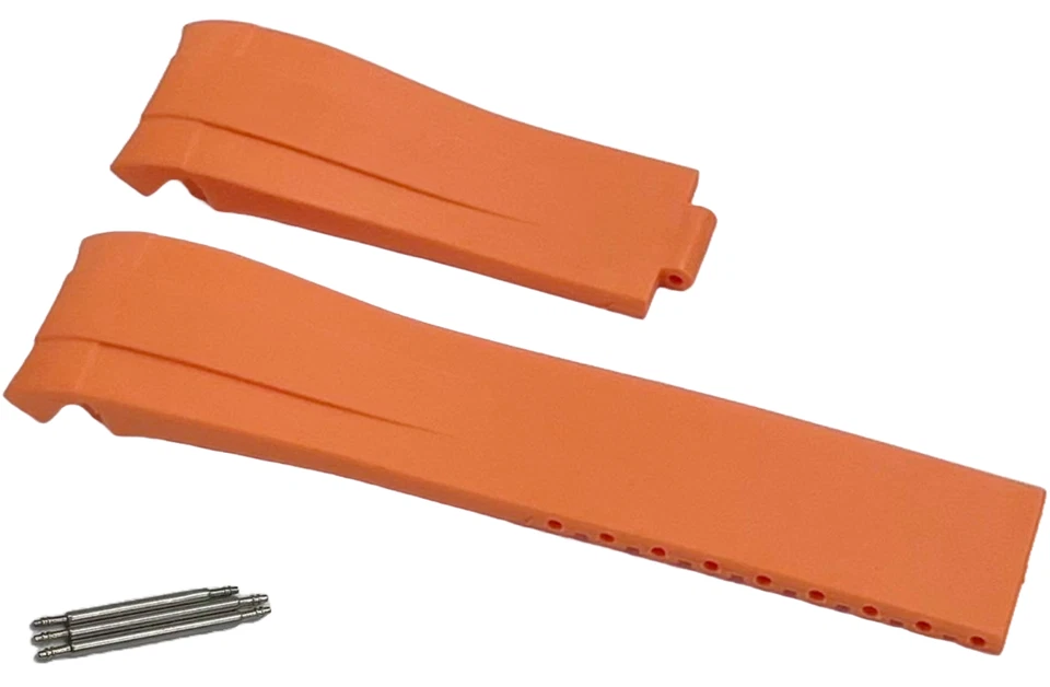 ROLEX ORANGE Watch Band 21MM Fits DateJust SUBMARINER GMT DAYTONA EXPLORER - Image 2 of 4