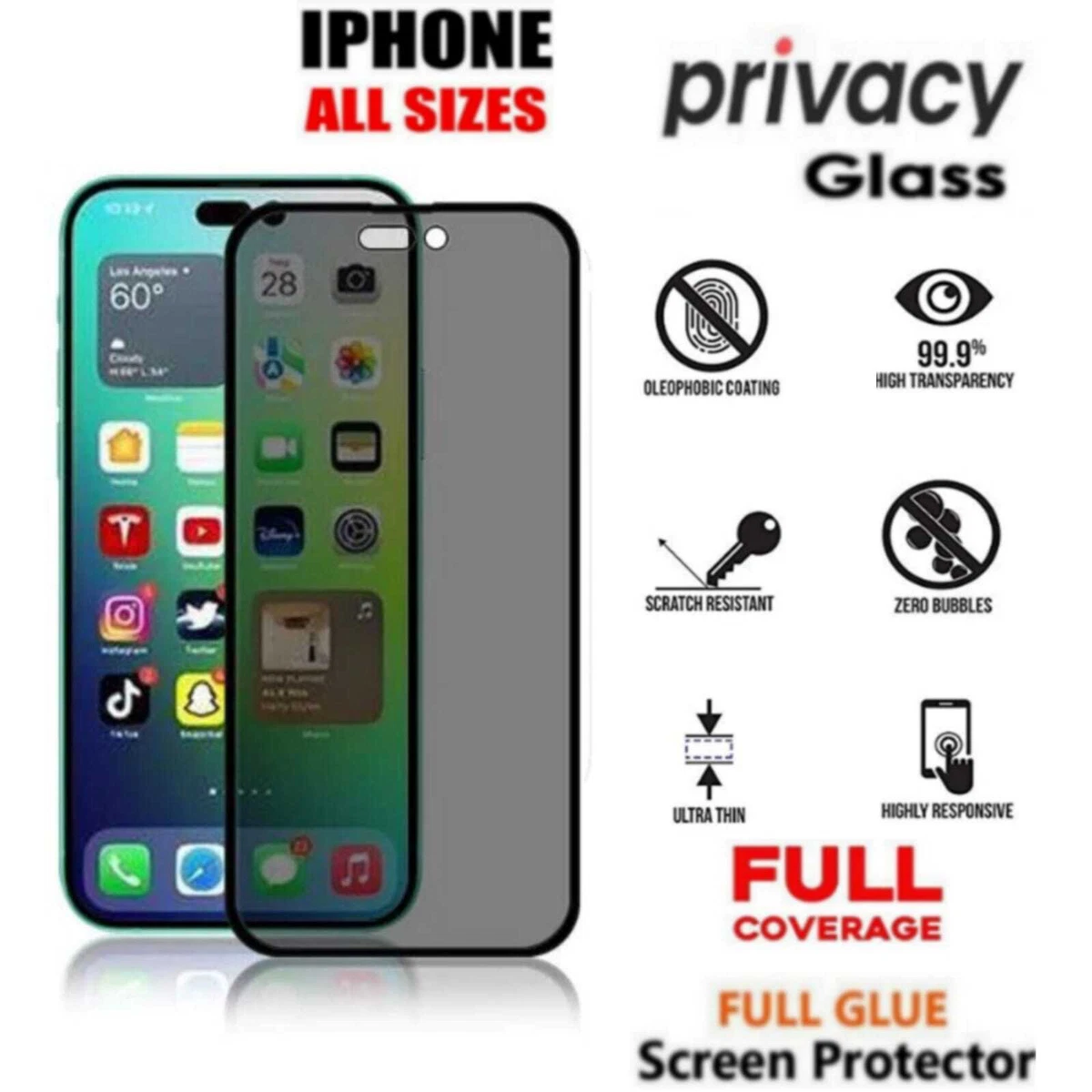 Iphone 7 glass screen protector deals