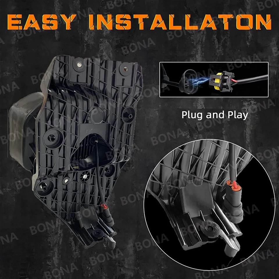 For 2011-2016 Ford F-250 F-350 F-450 F-550 Super Duty LED Fog Lights Lamps - Image 3 of 4