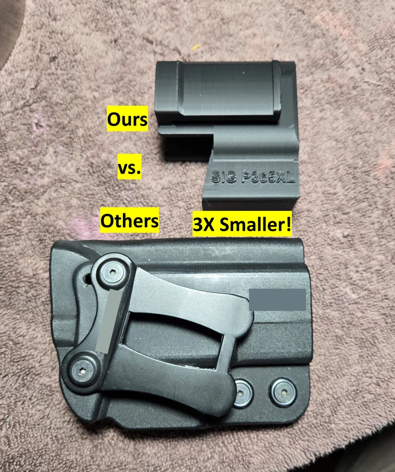 SIG SAUER P365 P365X P365XL P365 XMacro Funda en Cintura IWB Ocultar Llevar Foto 4 de 4