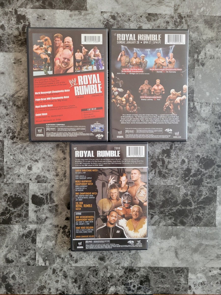 WWE ロイヤルランブル・アンソロジーBOX 1988-2007 (初回限定生産) [DVD] WWE ロイヤルランブル・アンソロジーBOX 1988-2007 (初回限定