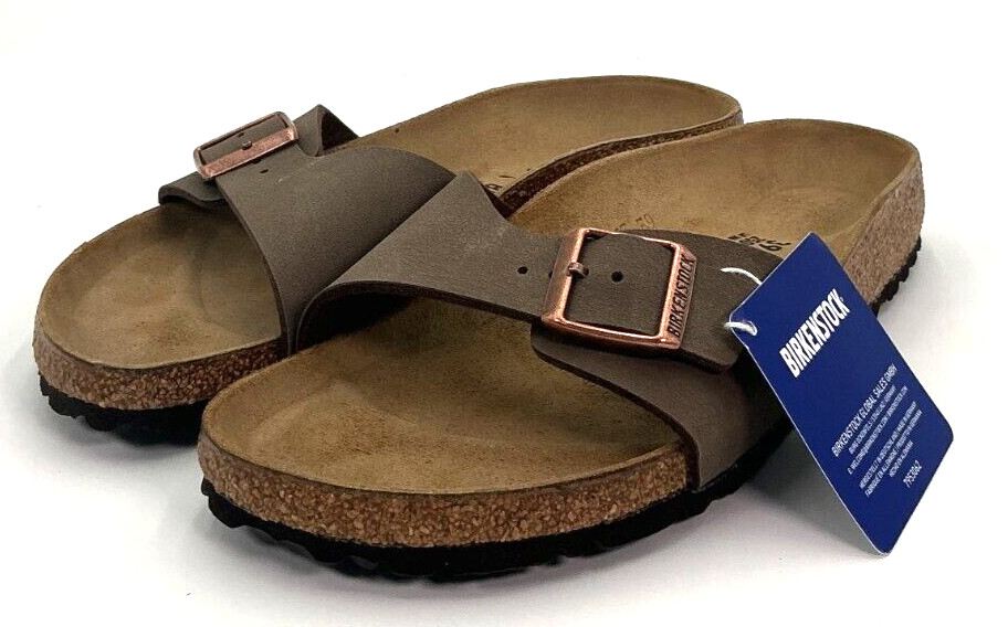 Birkenstock Madrid Women's Size 8US 39EU Brown Leather Sandals Narrow