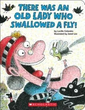 There Was an Old Lady Who Swallowed a Fly! - Board book - GOOD