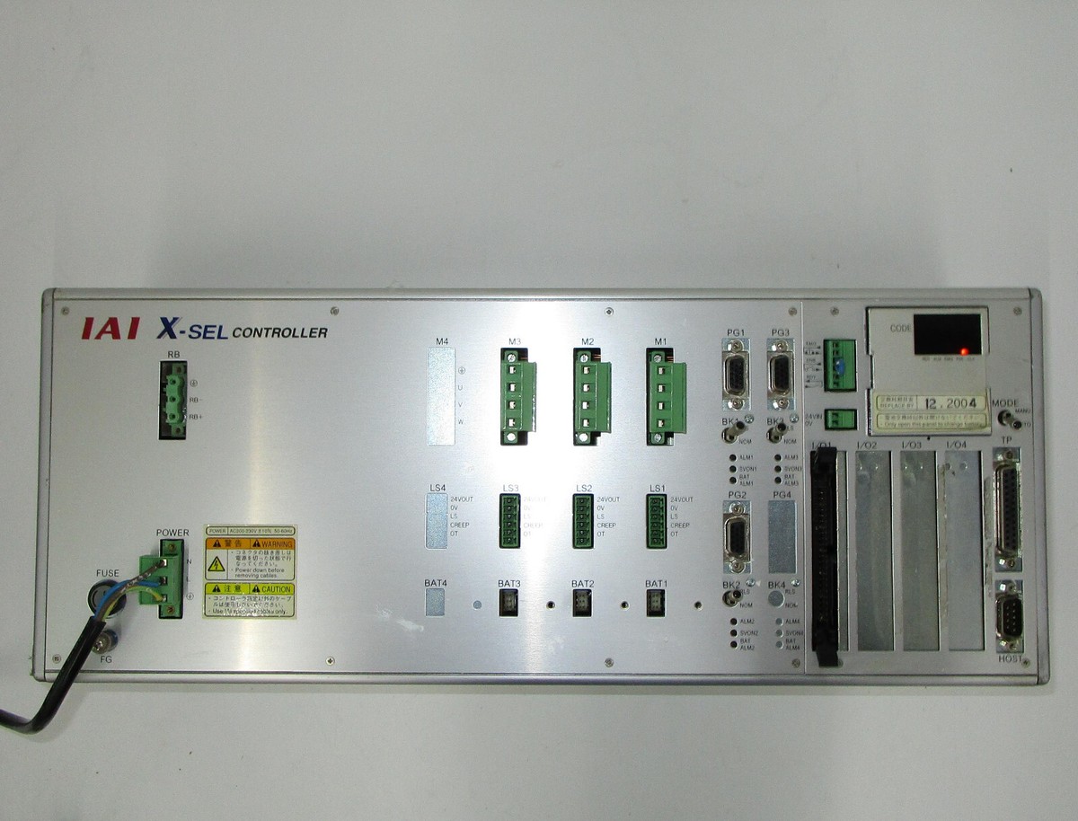 IAI X-SEL controller X-SEL-KI-3-400.200.200B-2 AC200-230V | eBay