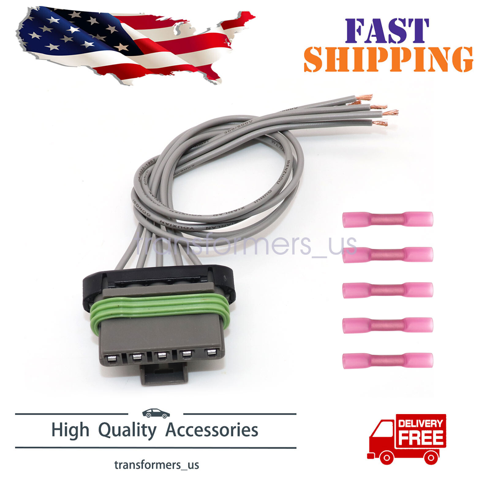 HVAC Blower Motor Resistor Harness 99595KW 2016 For Chevrolet Trax 2015