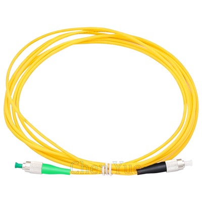 10pcs 3M PVC SM Simplex FC/APC-FC/UPC Fiber Optic Jumper Cable Fiber Patch Cord