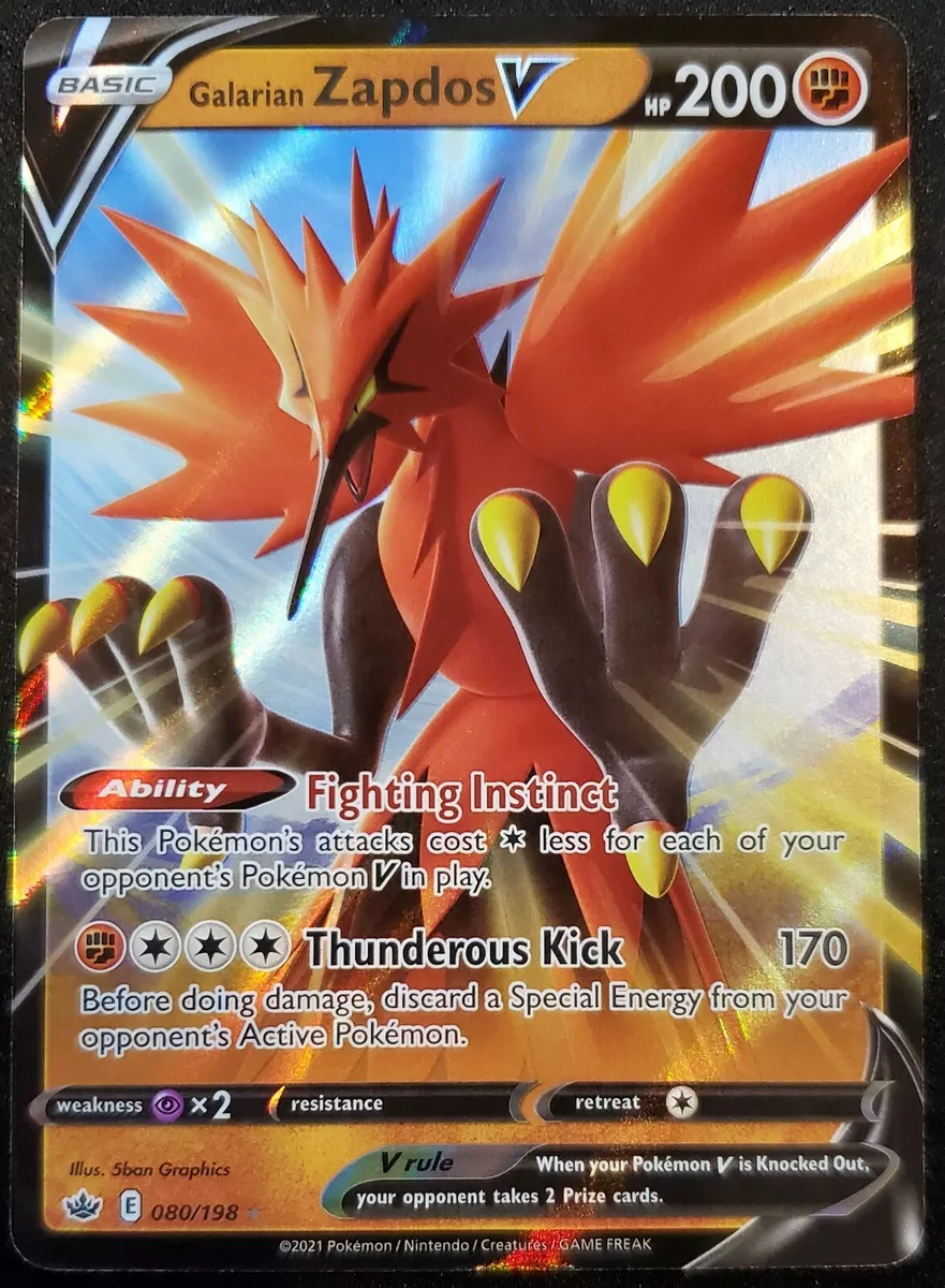 Galarian Zapdos V