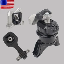 3pc Motor Mount Kit Set for 14-15 Honda Civic 1.8L Engine - Auto Transmission