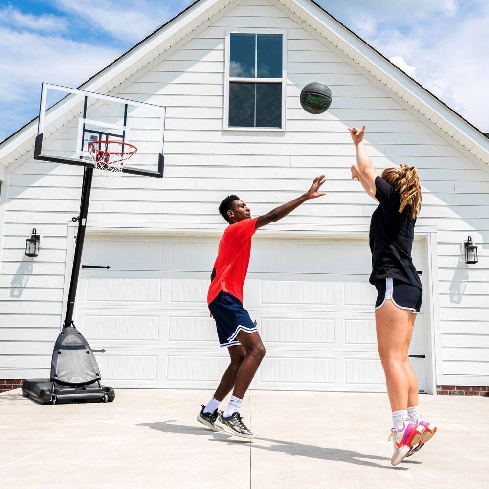 Spalding 54" Shatterproof Polycarbonate Exactaheight® Portable