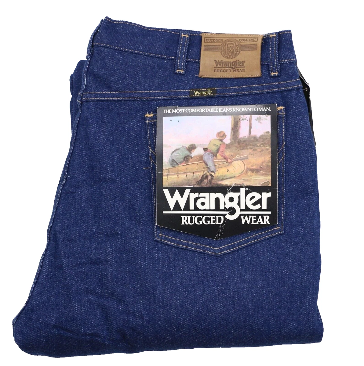 Wrangler rugged wear cheap men's woodland thermal jean